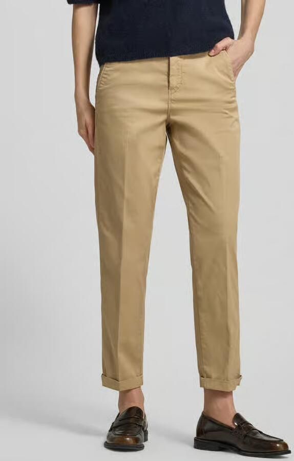 MAC Chino turn up met subtiele glans elegant en sportief tegelijk - Foto 14