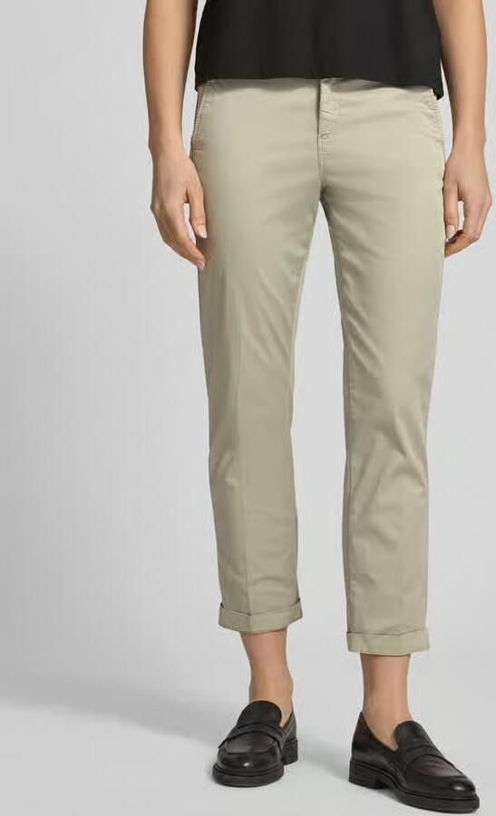 MAC Chino turn up met subtiele glans elegant en sportief tegelijk - Foto 15