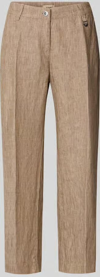 MAC Linnen broek NORA cropped Zomerbroek temperatuurregulerend en aangenaam op de huid - Foto 12