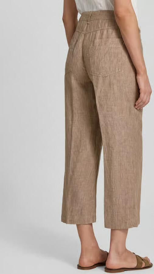 MAC Linnen broek NORA cropped Zomerbroek temperatuurregulerend en aangenaam op de huid - Foto 11