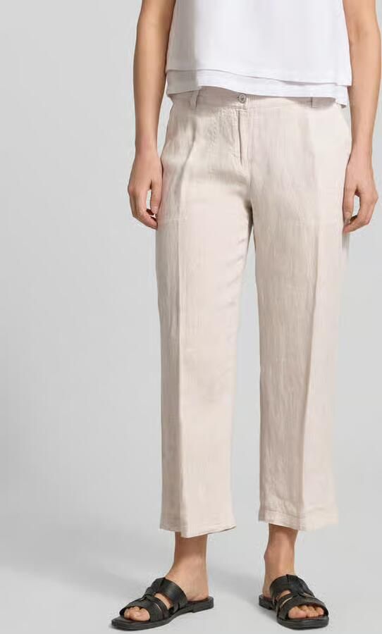 MAC Linnen broek NORA cropped Zomerbroek temperatuurregulerend en aangenaam op de huid - Foto 14
