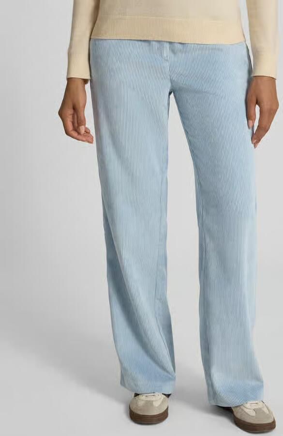 MAC Flared corduroy broek met paspelzakken aan de achterkant model 'CHIARA' - Foto 2