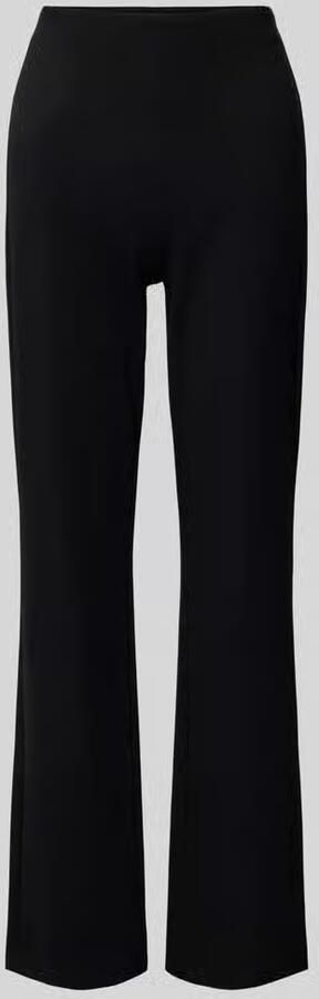 MAC Zwarte Bootcut Flare Broek 5219 00 0107L Black Dames