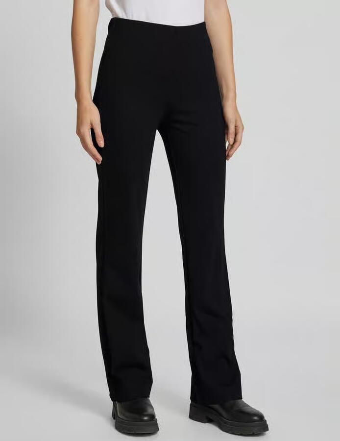 MAC Zwarte Bootcut Flare Broek 5219 00 0107L Black Dames - Foto 2