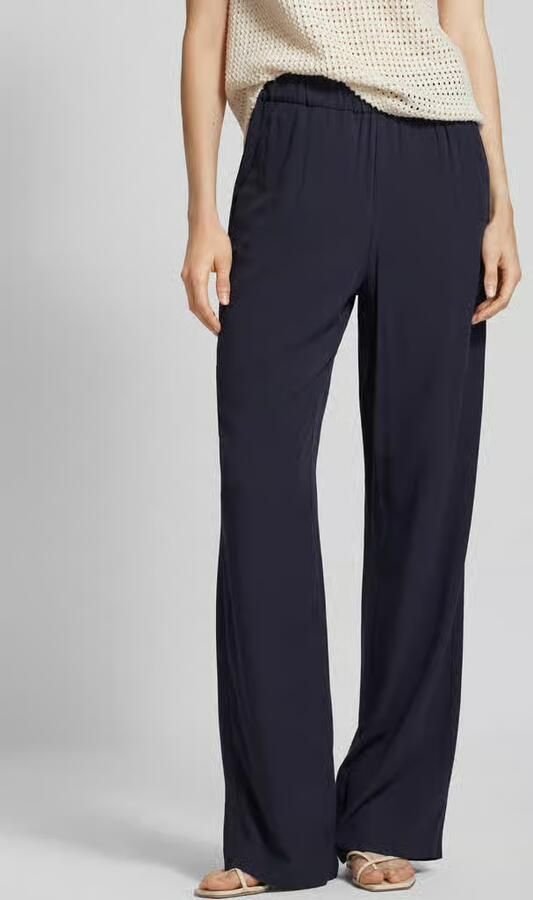 MAC Flared cut stoffen broek met elastische band model 'CHIARA' - Foto 2