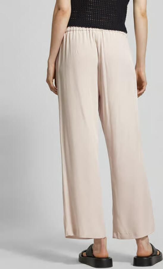 MAC Flared stoffen broek met verkorte pasvorm model 'CHIARA'