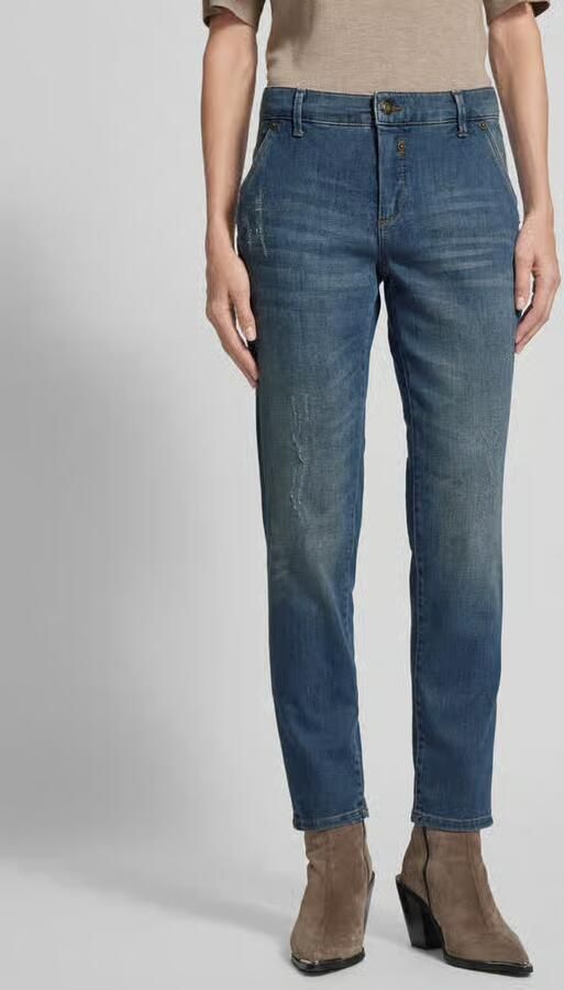 MAC Jeans in used-look met steekzakken model 'Montana' - Foto 12