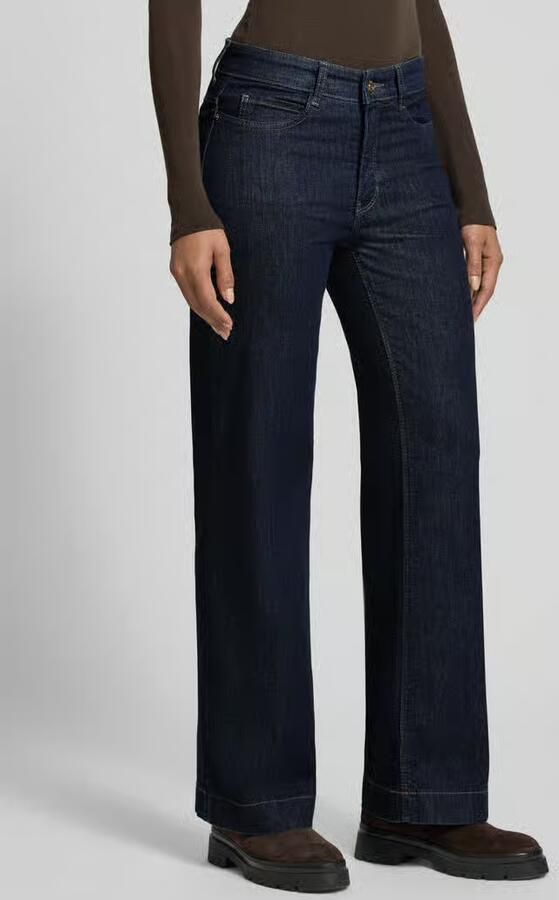 MAC 5-pocket jeans WIDE star met opdruk "star" op de achterzak wijde pijp - Foto 2