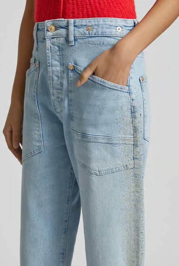 MAC Stijlvolle Jeans Blue Dames