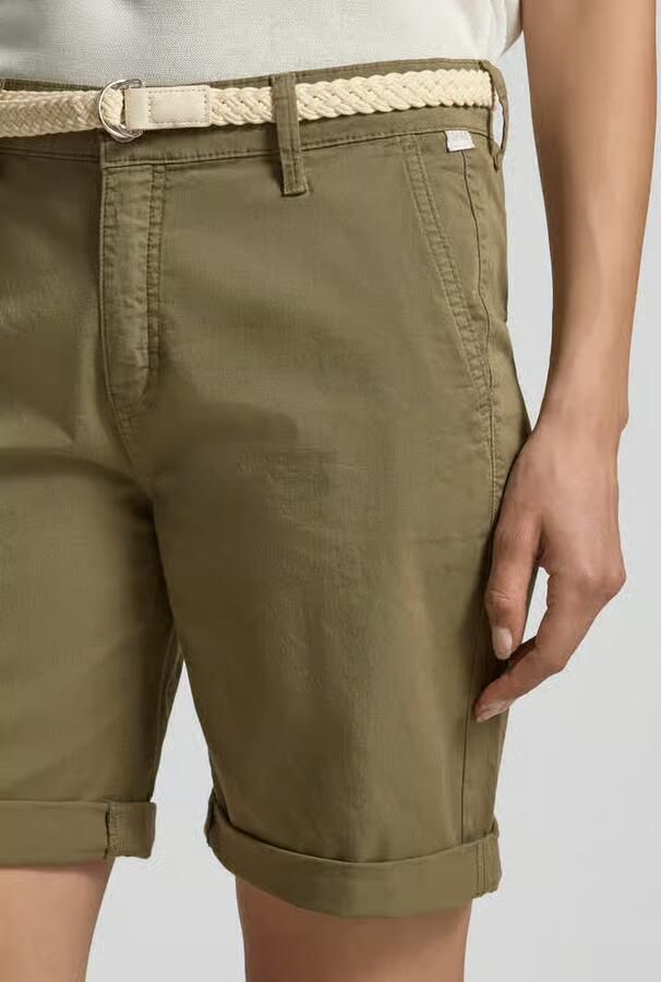 MAC korte chino met riem