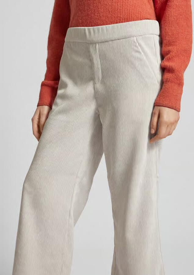 MAC Korte culotte van corduroy met elastische band Model 'CHIARA' - Foto 2