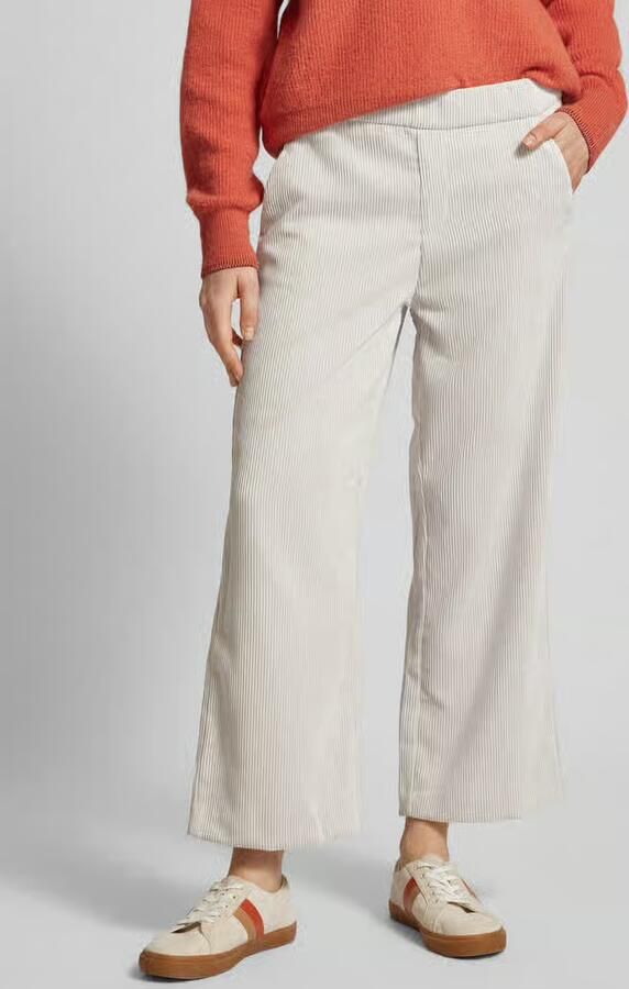 MAC Korte culotte van corduroy met elastische band Model 'CHIARA' - Foto 3