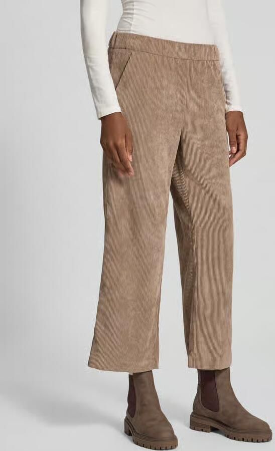 MAC Korte culotte van corduroy met elastische band Model 'CHIARA' - Foto 2