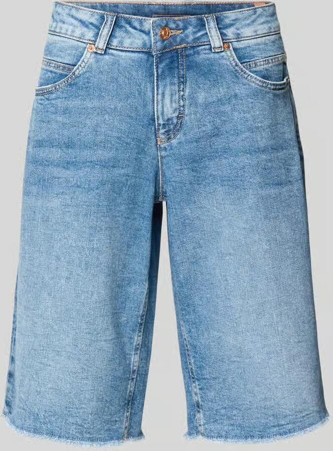MAC Korte jeans met franjes model 'Rich' - Foto 2