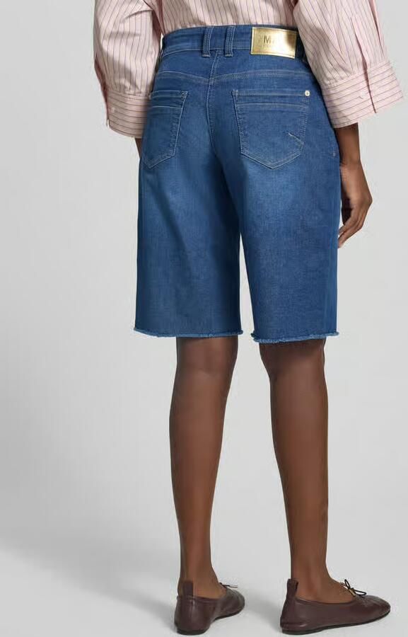 MAC Korte jeans met franjes model 'Rich' - Foto 3