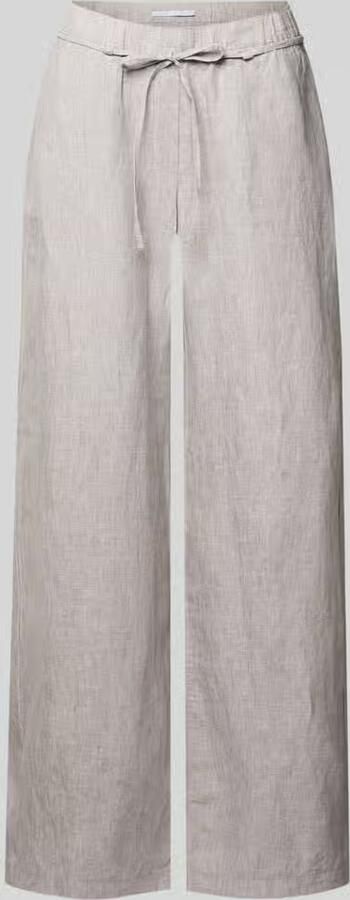 MAC Linnen broek met strikceintuur model 'Chiara Belt' - Foto 2