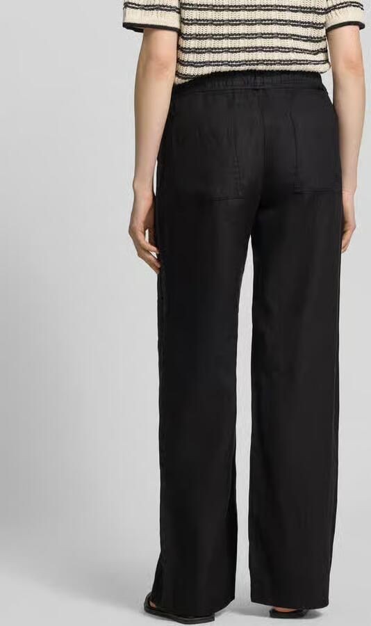 MAC Linnen broek CHIARA BELT Zomerbroek wide fit met rechte wijde pijpen - Foto 6