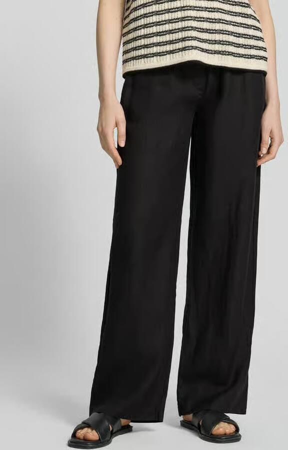 MAC Linnen broek CHIARA BELT Zomerbroek wide fit met rechte wijde pijpen - Foto 5