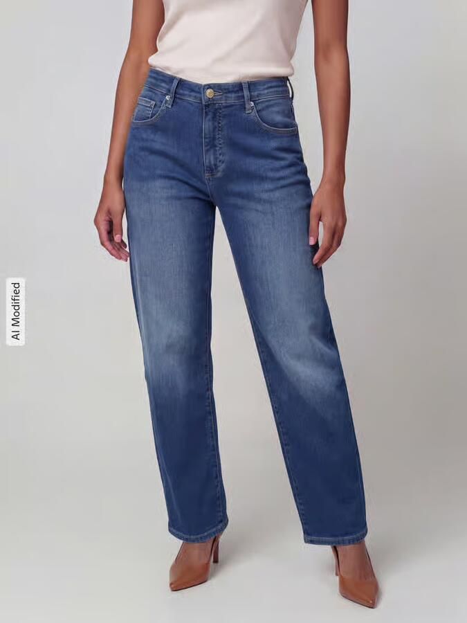 MAC Loose fit barrel jeans van mix van modal en katoen met modalgehalte model 'DANNI' - Foto 2