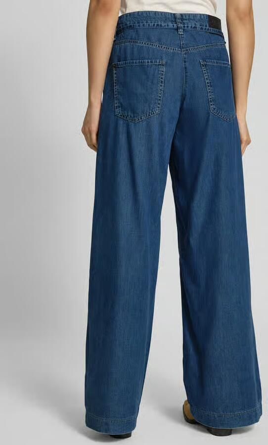 MAC Jeans met wijde pijpen en strikceintuur model 'Wendy' - Foto 2