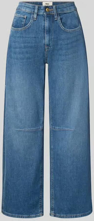 MAC Dames Jeans 0333l Auth. Comfort Vintage Denim Ohio Barrel Fit Blauw-32 - Foto 8