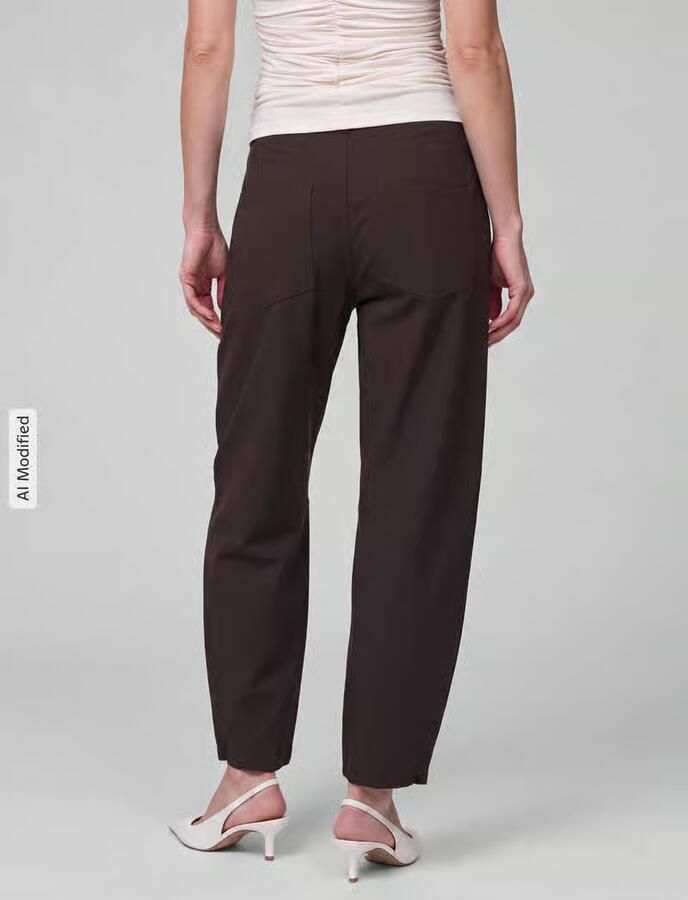MAC Recht broek met riemlussen model 'Baggy Smart'