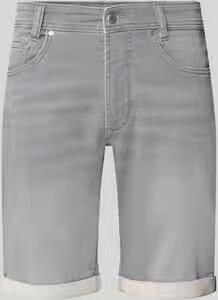 MAC regular fit bermuda's in denimlook met steekzakken