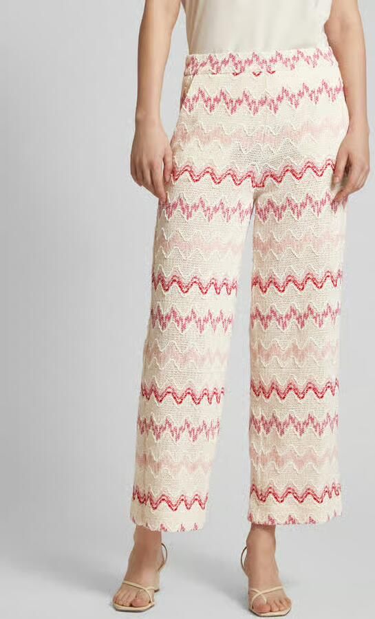MAC Regular fit broek met elastische band model 'PALAZZO' - Foto 2