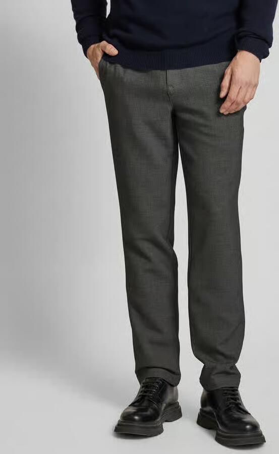 MAC Regular fit broek met riemlussen model 'Lennox' - Foto 2