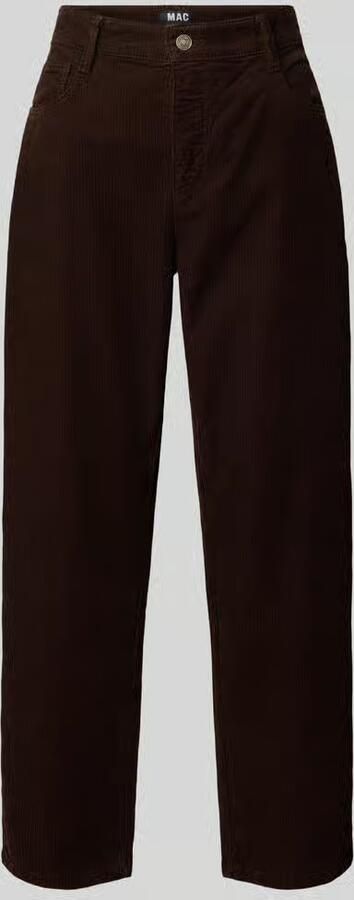 MAC Regular fit corduroy broek van katoenmix model 'DANNI 2.3'
