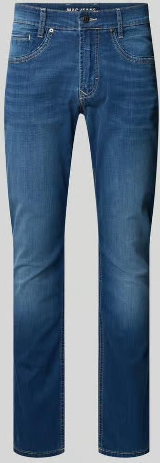 MAC Slim fit jeans Arne-Pipe light smalle figuuraccentuerende snit