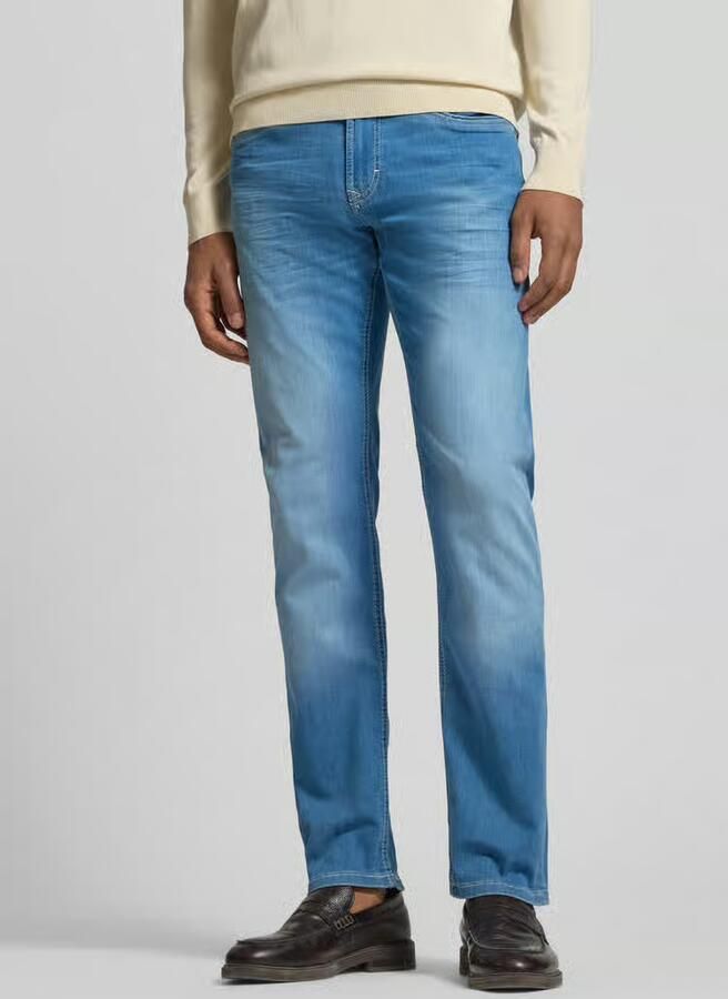 MAC Slim fit jeans Arne-Pipe light smalle figuuraccentuerende snit - Foto 3