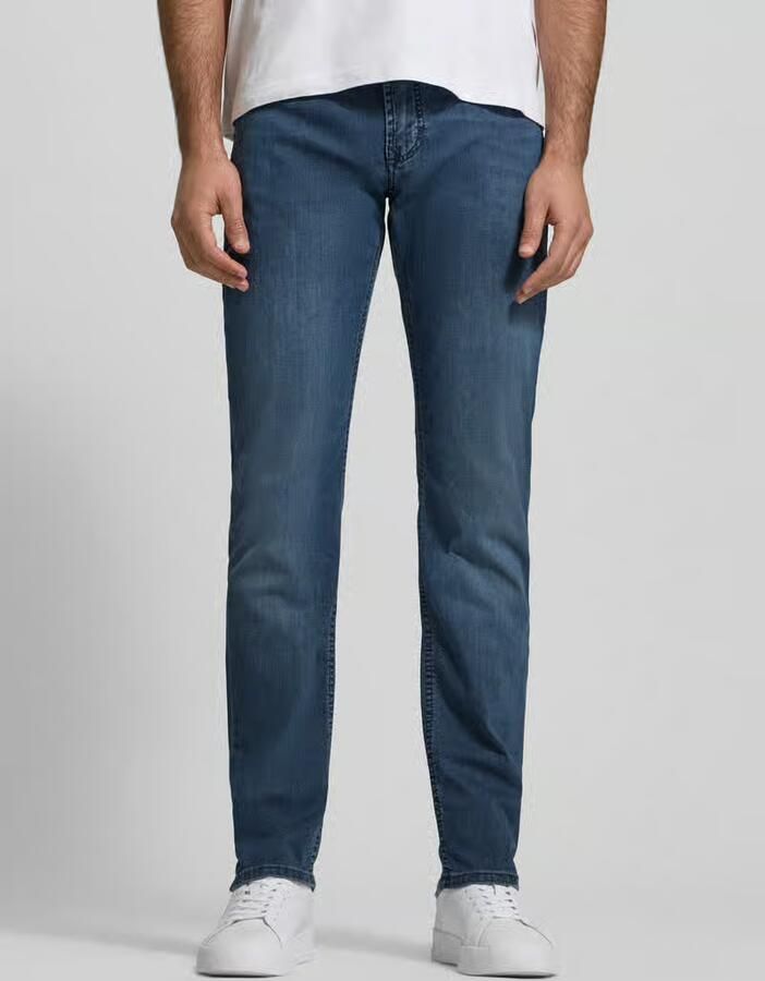 MAC Regular fit jeans van katoenmix - Foto 3