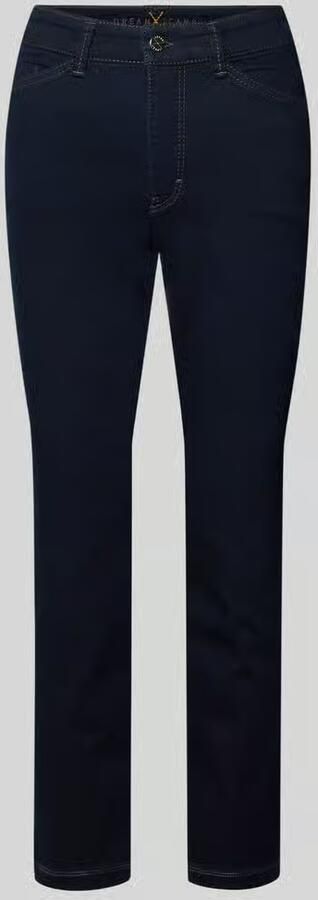 MAC Skinny Cropped Jeans 5471 90 0355L Dark Navy Blue Dames - Foto 11
