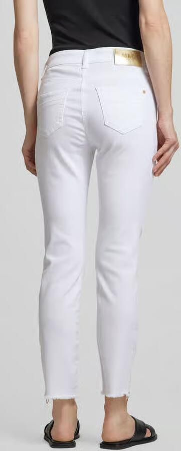 MAC Ankle jeans Rich slim chic Achter iets langer dan voor geknipt