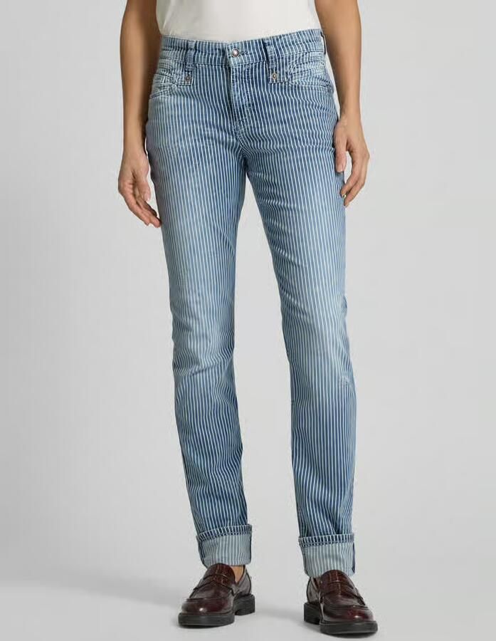 MAC Slim fit jeans met steekzakken - Foto 2