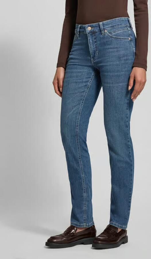 MAC Slim fit jeans met stretch model 'Melanie' - Foto 17