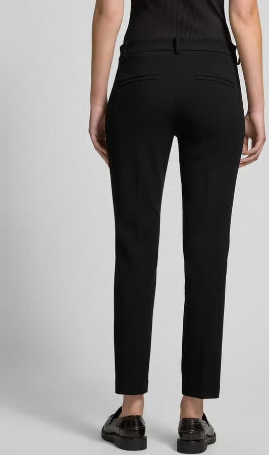 MAC Slim fit stoffen broek met strookzakken model 'Annalena'
