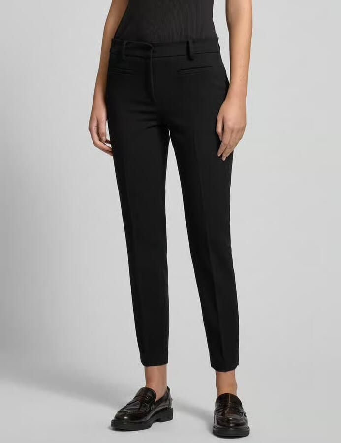 MAC Slim fit stoffen broek met strookzakken model 'Annalena' - Foto 2