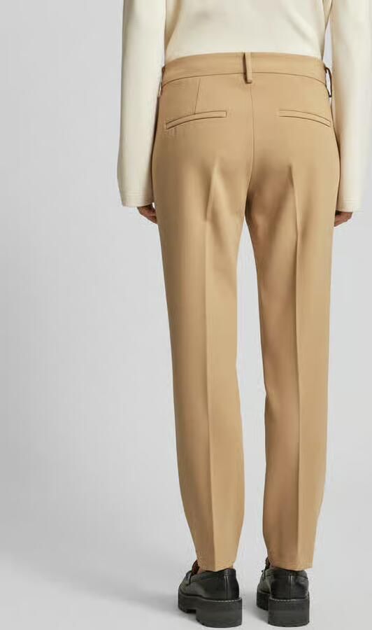 MAC Slim fit stoffen broek met strookzakken model 'Annalena'