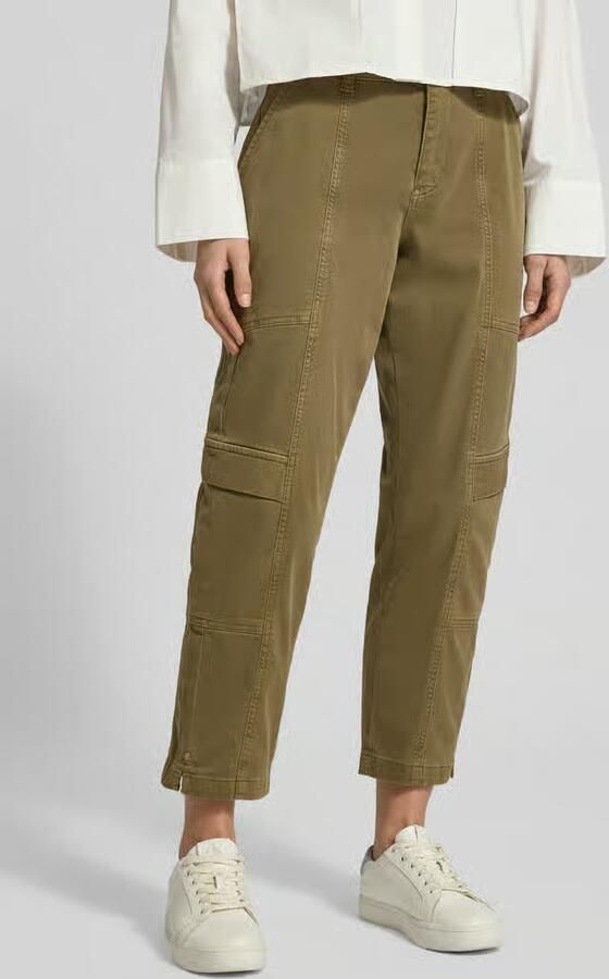 MAC Straight fit Cargobroek van Katoenmix Model 'Ruby 2.0' - Foto 3