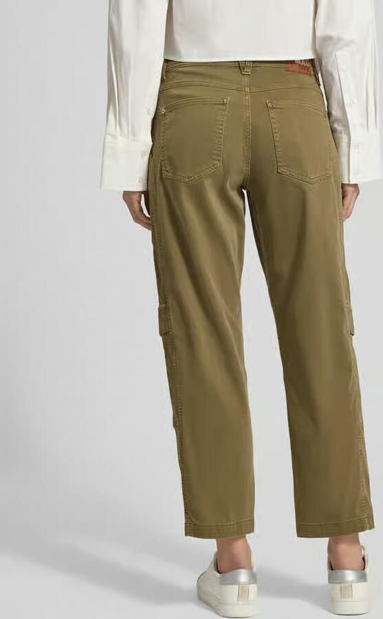 MAC Straight fit Cargobroek van Katoenmix Model 'Ruby 2.0'