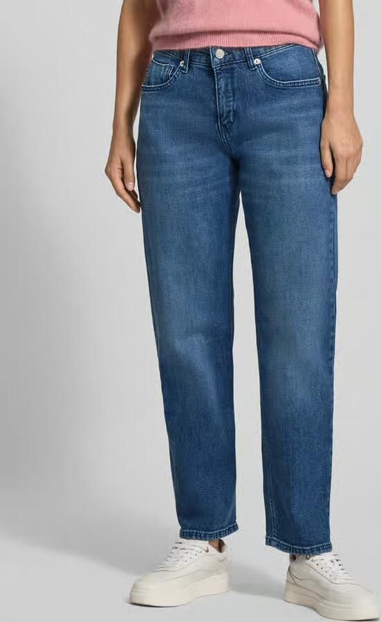 MAC 5-pocket jeans STRAIGHT rabbit Plakatieve print op de achterzak - Foto 2