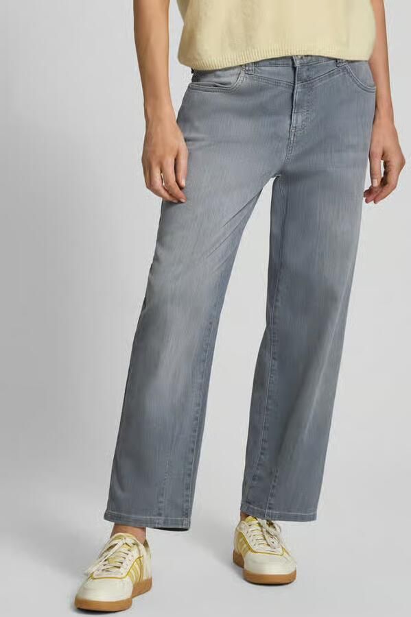 MAC straight fit jeans in verkorte pasvorm model 'Bobbie' - Foto 3