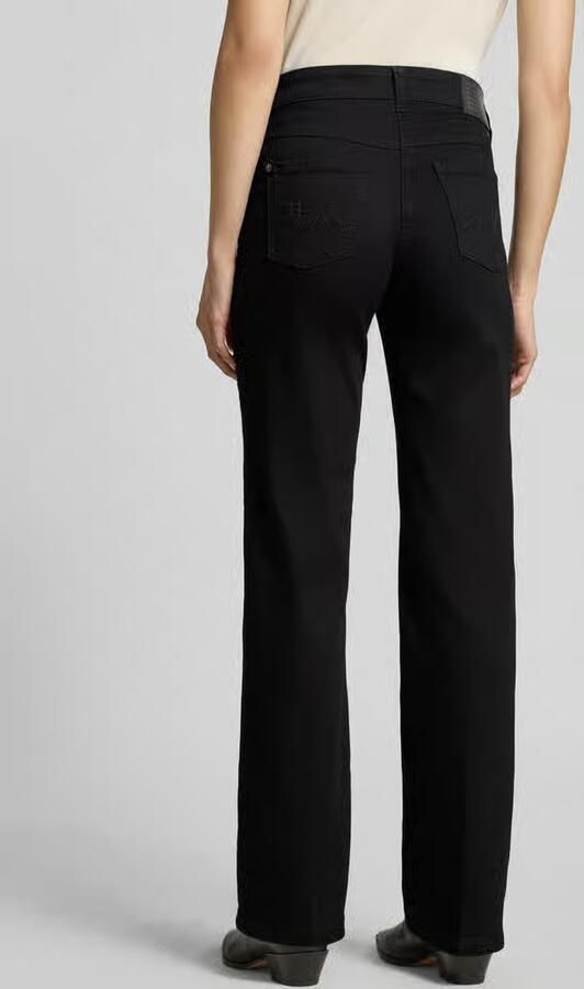 MAC straight fit jeans met uitlopende benen model 'Laura' - Foto 9