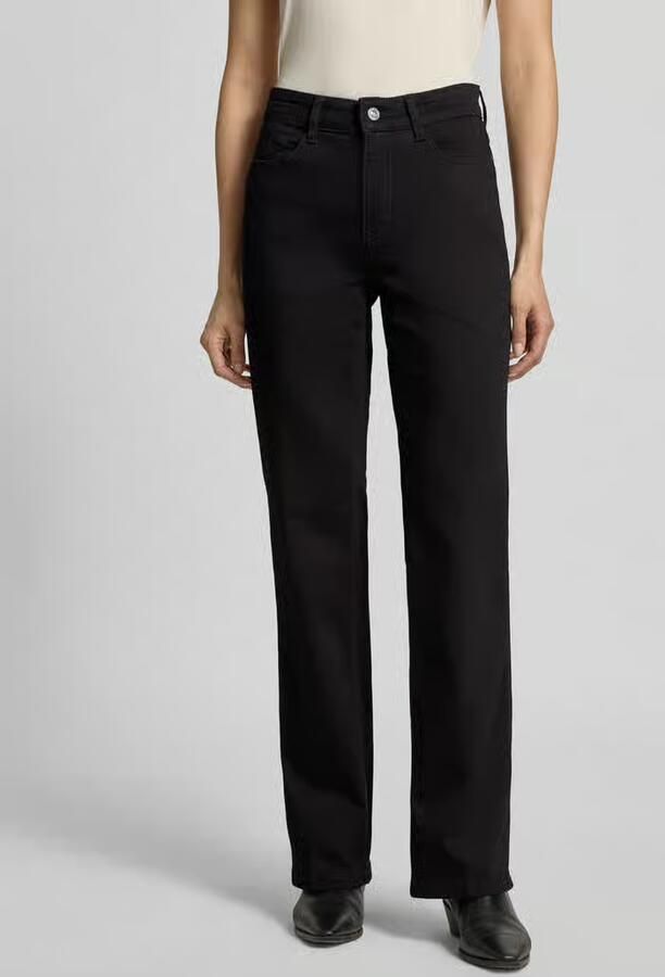 MAC straight fit jeans met uitlopende benen model 'Laura' - Foto 8