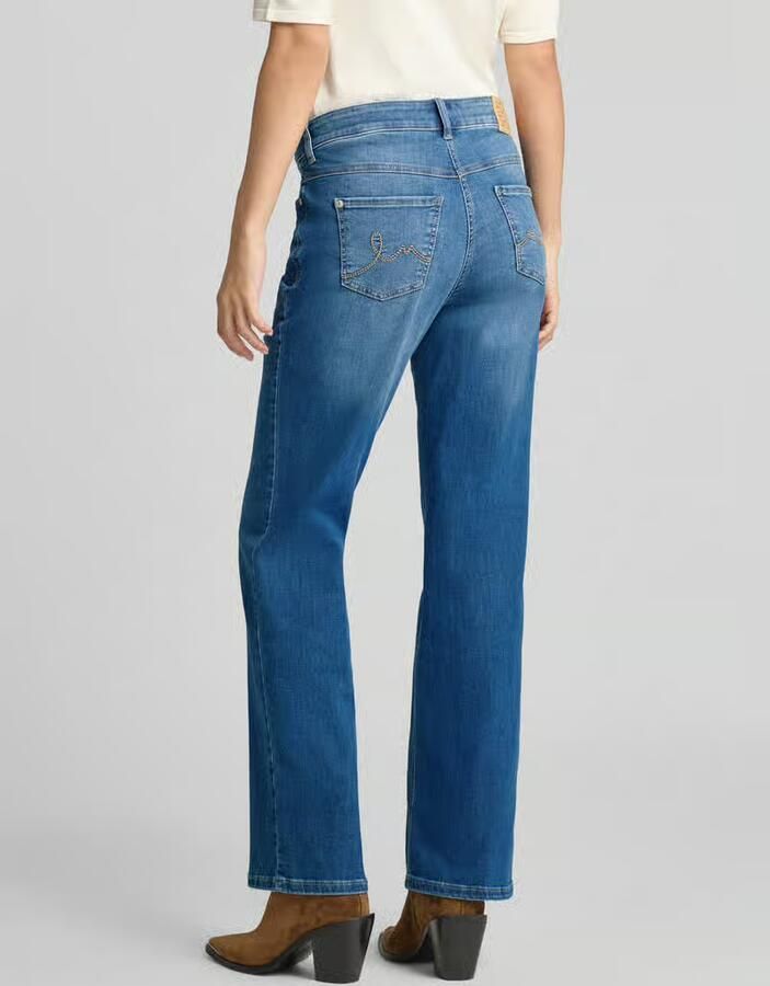 MAC straight fit jeans van katoenmix in 5-pocketmodel - Foto 2