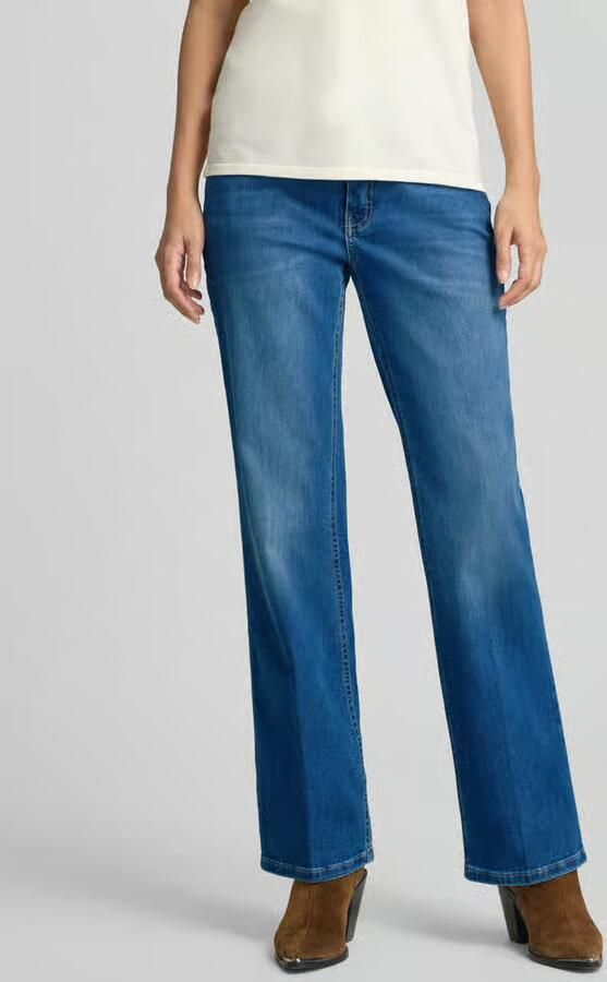 MAC straight fit jeans van katoenmix in 5-pocketmodel - Foto 3
