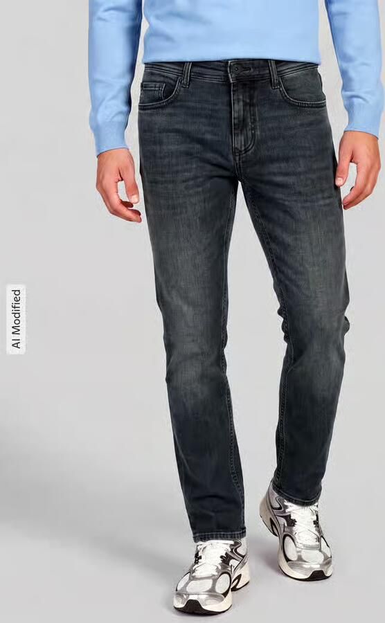 MAC straight fit jeans van katoenmix model 'ARNE' - Foto 3