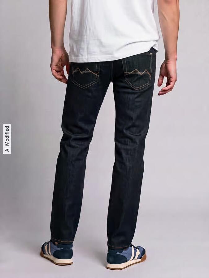 MAC Straight jeans Arne in verzorgde uitstraling met stretch - Foto 10